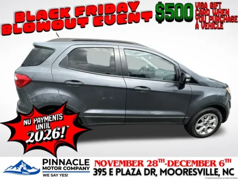 Photos of 2020 Ford EcoSport SE for sale in Mooresville, NC at Pinnacle Motor Company LKN