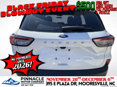 Another view of 2022 Ford Escape S for sale in Mooresville, NC at Pinnacle Motor Company LKN