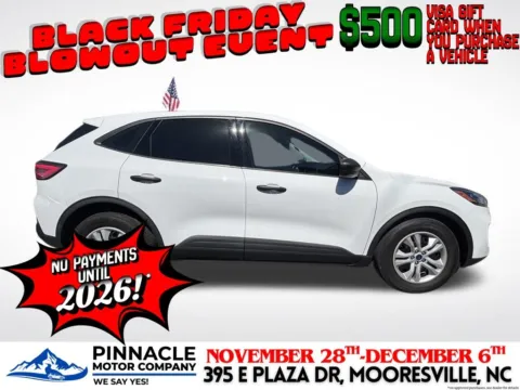 Photos of 2022 Ford Escape S for sale in Mooresville, NC at Pinnacle Motor Company LKN