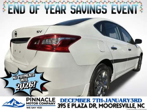 Another view of 2019 Nissan Sentra SV for sale in Mooresville, NC at Pinnacle Motor Company LKN