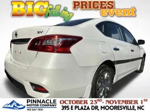 Another view of 2019 Nissan Sentra SV for sale in Mooresville, NC at Pinnacle Motor Company LKN