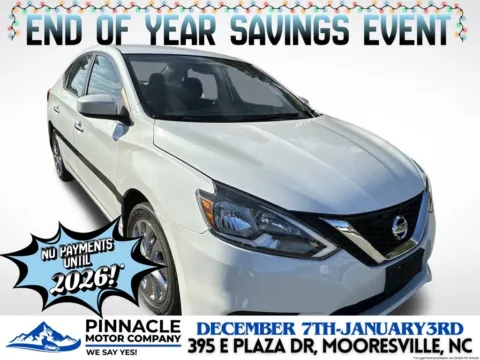 White 2019 Nissan Sentra SV for sale in Mooresville, NC