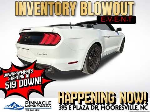 Another view of 2023 Ford Mustang EcoBoost Premium for sale in Mooresville, NC at Pinnacle Motor Company LKN