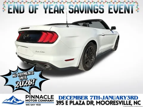 Another view of 2023 Ford Mustang EcoBoost Premium for sale in Mooresville, NC at Pinnacle Motor Company LKN