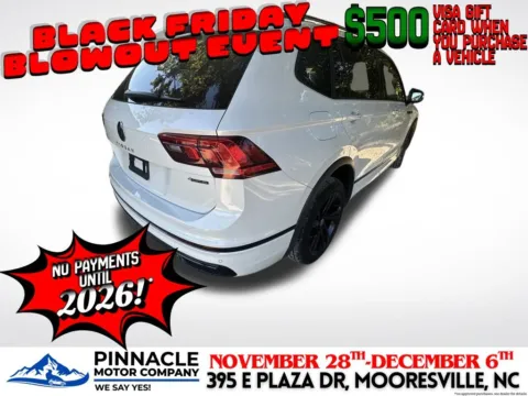 Another view of 2023 Volkswagen Tiguan 2.0T SE R-Line Black for sale in Mooresville, NC at Pinnacle Motor Company LKN