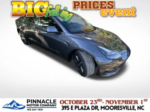 Black 2023 Tesla Model 3 for sale in Mooresville, NC