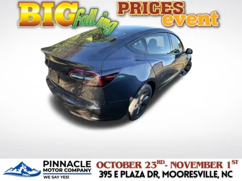 Another view of 2023 Tesla Model 3 for sale in Mooresville, NC at Pinnacle Motor Company LKN