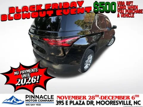 Another view of 2022 Chevrolet Traverse LS for sale in Mooresville, NC at Pinnacle Motor Company LKN
