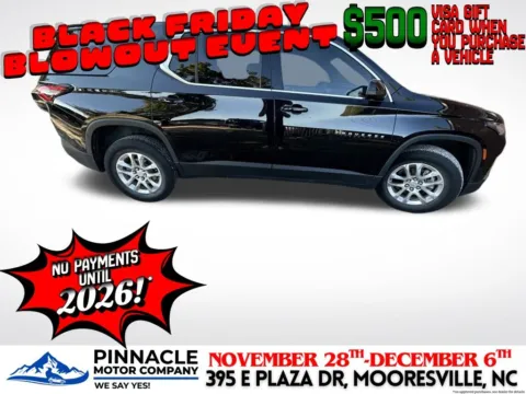 Photos of 2022 Chevrolet Traverse LS for sale in Mooresville, NC at Pinnacle Motor Company LKN