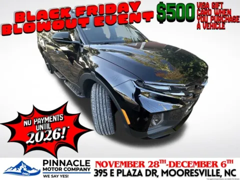 Black 2024 Hyundai Santa Cruz NIGHT for sale in Mooresville, NC