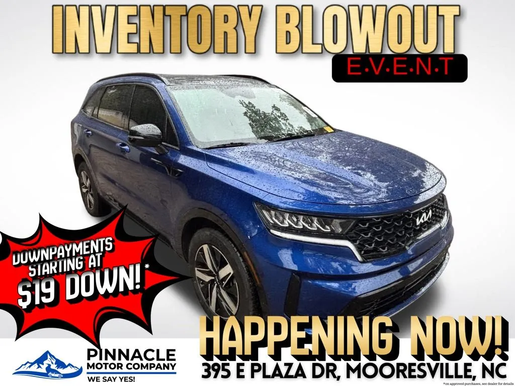 Blue 2022 Kia Sorento S for sale in Mooresville, NC