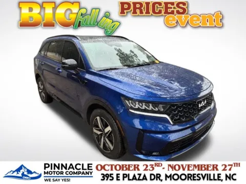 Blue 2022 Kia Sorento S for sale in Mooresville, NC