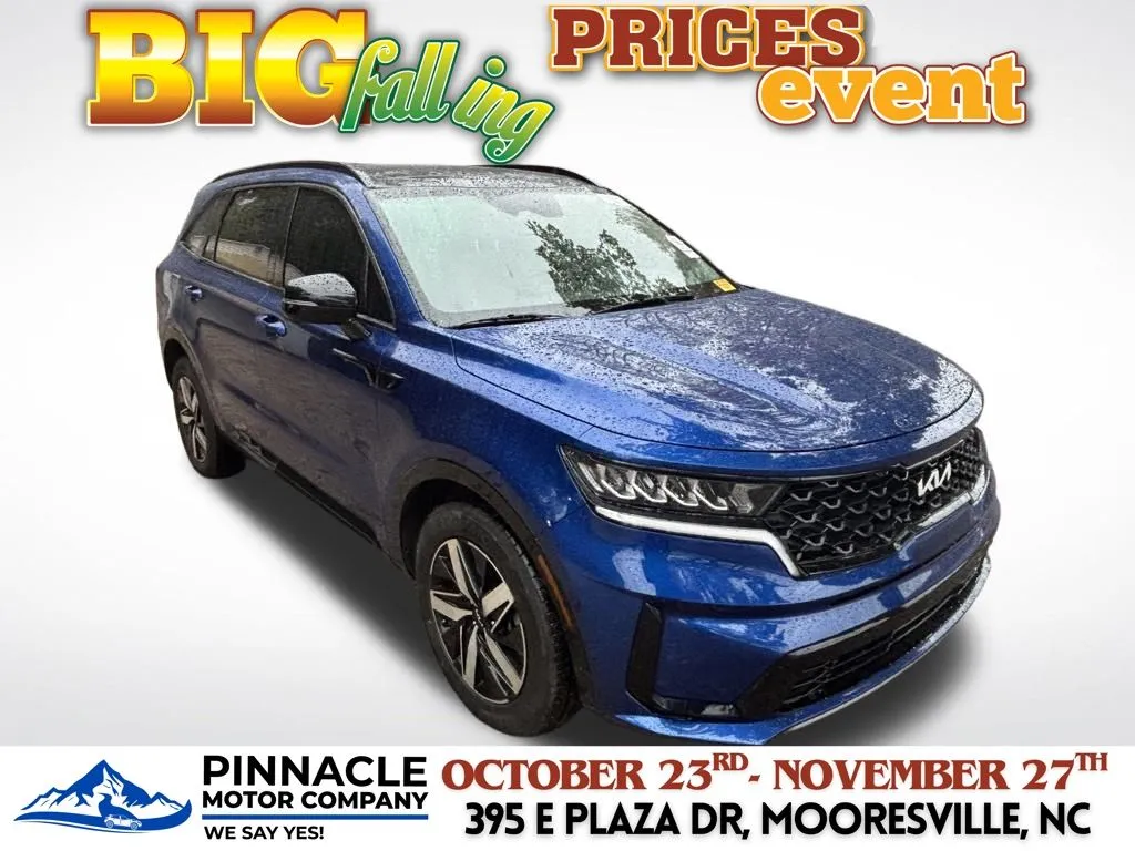 Blue 2022 Kia Sorento S for sale in Mooresville, NC