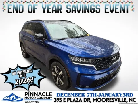 Blue 2022 Kia Sorento S for sale in Mooresville, NC