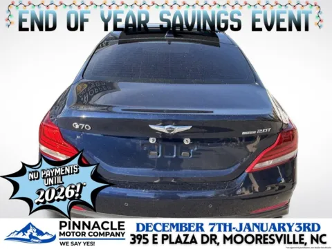 More photos of 2020 Genesis G70 2.0T at Pinnacle Motor Company LKN, NC