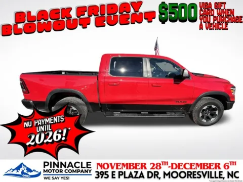 Photos of 2019 Ram 1500 Rebel for sale in Mooresville, NC at Pinnacle Motor Company LKN