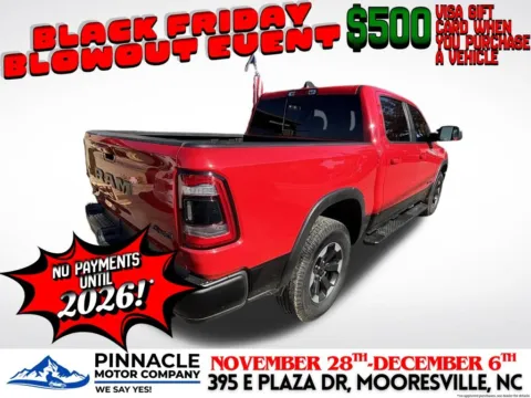 Another view of 2019 Ram 1500 Rebel for sale in Mooresville, NC at Pinnacle Motor Company LKN