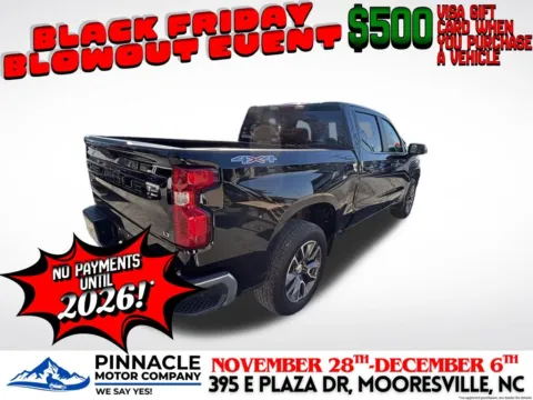 Another view of 2023 Chevrolet Silverado 1500 LT for sale in Mooresville, NC at Pinnacle Motor Company LKN