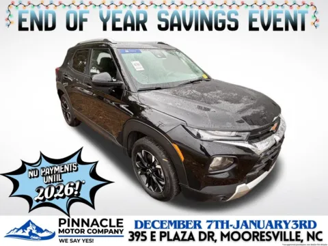 Black 2023 Chevrolet TrailBlazer LT for sale in Mooresville, NC