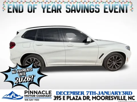 Photos of 2021 BMW X3 sDrive30i for sale in Mooresville, NC at Pinnacle Motor Company LKN