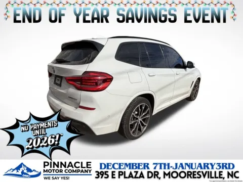 Another view of 2021 BMW X3 sDrive30i for sale in Mooresville, NC at Pinnacle Motor Company LKN