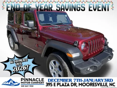 Unknown 2021 Jeep Wrangler Unlimited Sport S for sale in Mooresville, NC