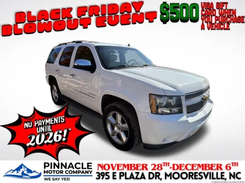 White 2012 Chevrolet Tahoe LTZ for sale in Mooresville, NC