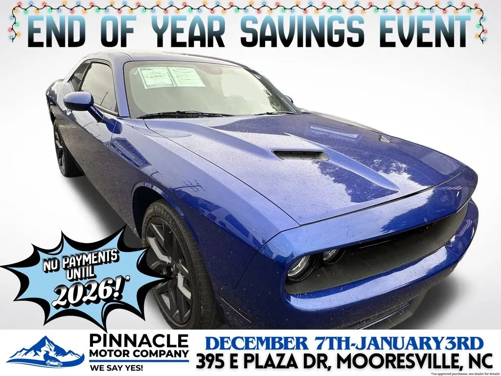 Blue 2021 Dodge Challenger SXT for sale in Mooresville, NC