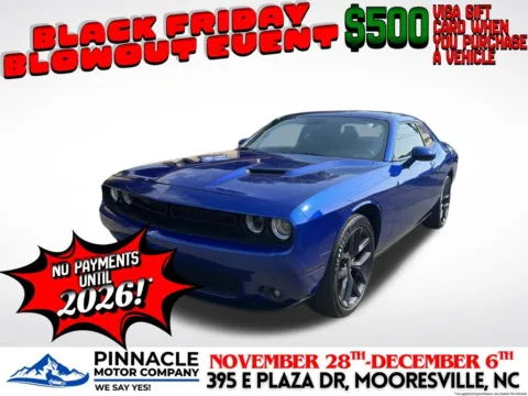 Another view of 2021 Dodge Challenger SXT for sale in Mooresville, NC at Pinnacle Motor Company LKN