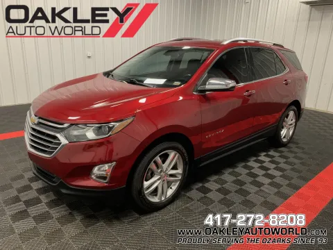 Red 2019 Chevrolet Equinox Premier for sale in Branson West, MO