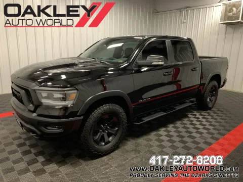 Black 2020 Ram 1500 Rebel for sale in Branson West, MO