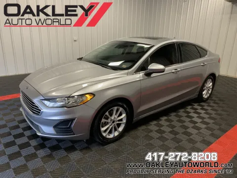 Silver 2020 Ford Fusion SE for sale in Branson West, MO
