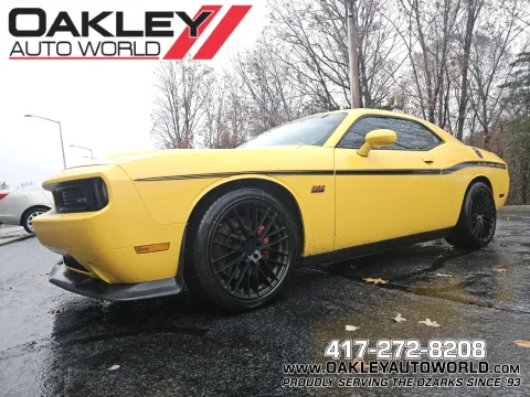 Yellow 2012 Dodge Challenger SRT8 392 for sale in Branson West, MO