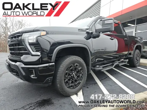 Black 2024 Chevrolet Silverado 2500HD LTZ for sale in Branson West, MO