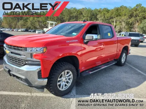 Red 2021 Chevrolet Silverado 1500 LT for sale in Branson West, MO