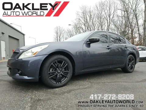 Blue 2012 INFINITI G37 X for sale in Branson West, MO