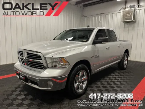 Silver 2017 Ram 1500 Big Horn for sale in Branson West, MO