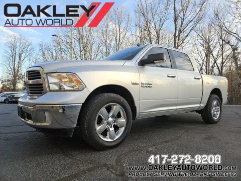 Silver 2017 Ram 1500 Big Horn for sale in Branson West, MO