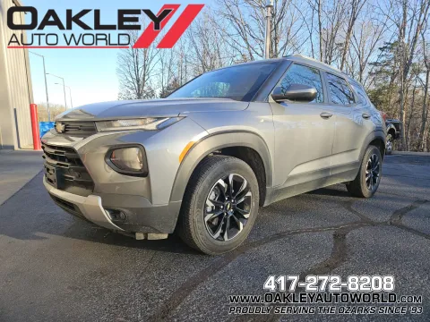 Gray 2022 Chevrolet TrailBlazer LT for sale in Branson West, MO