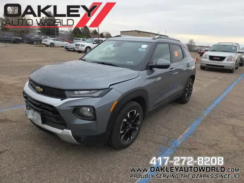 Gray 2022 Chevrolet TrailBlazer LT for sale in Branson West, MO