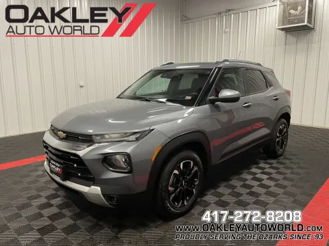 Gray 2022 Chevrolet TrailBlazer LT for sale in Branson West, MO