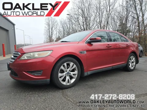 Red 2010 Ford Taurus SEL for sale in Branson West, MO