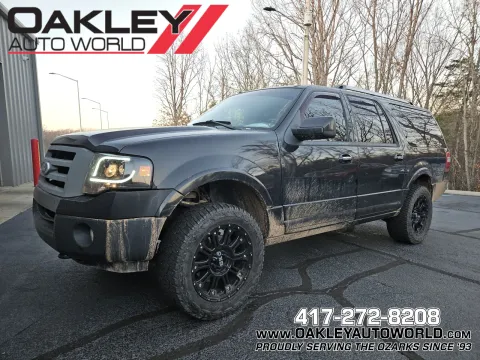 Black 2012 Ford Expedition EL Limited for sale in Branson West, MO