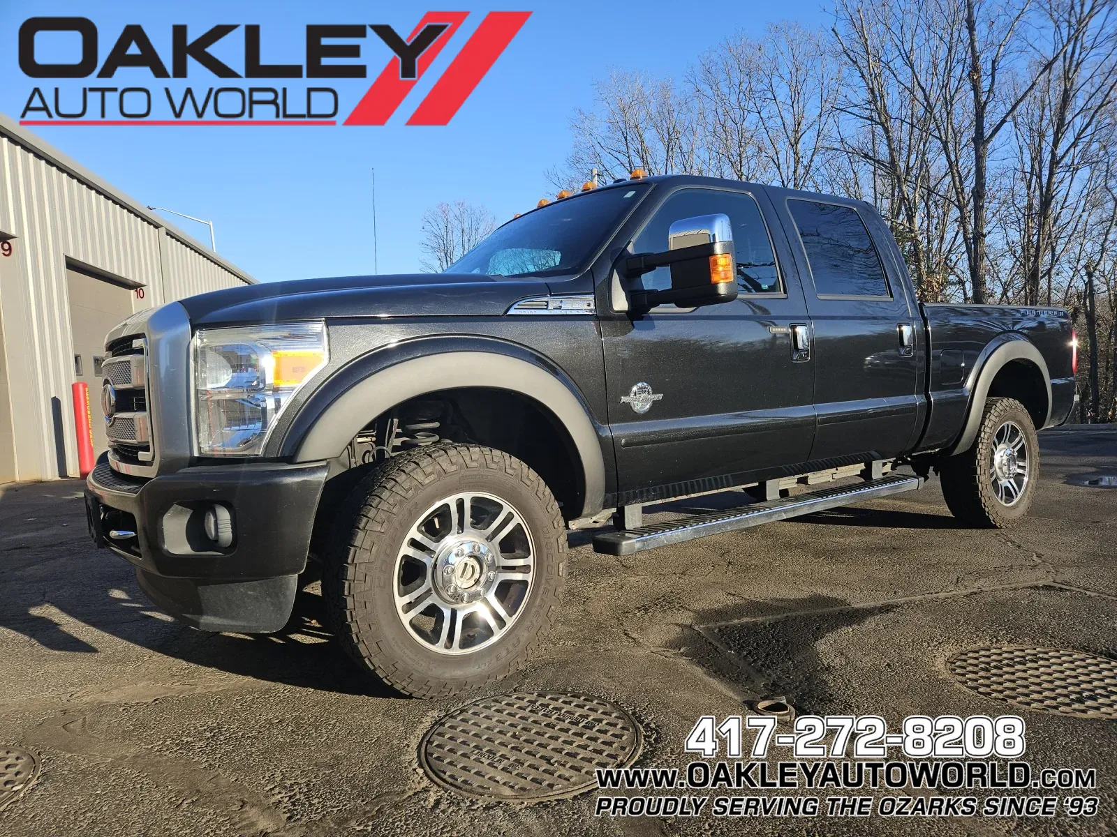 Black 2015 Ford F-350SD Platinum for sale in Branson West, MO