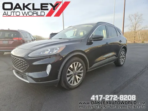 Black 2020 Ford Escape Titanium for sale in Branson West, MO