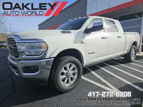 White 2019 Ram 3500 Laramie for sale in Branson West, MO
