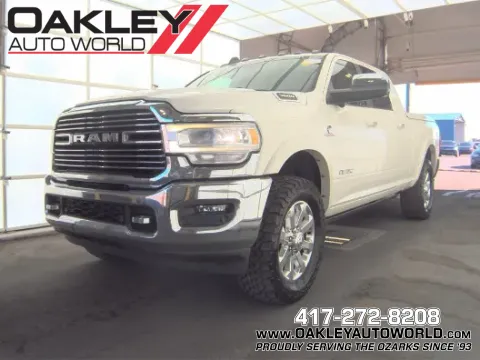 White 2019 Ram 3500 Laramie for sale in Branson West, MO