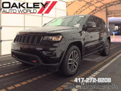 Black 2020 Jeep Grand Cherokee Trailhawk for sale in Branson West, MO