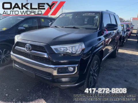 Black 2016 Toyota 4Runner Limited for sale in Branson West, MO