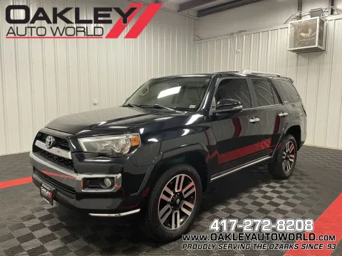 Black 2016 Toyota 4Runner Limited for sale in Branson West, MO